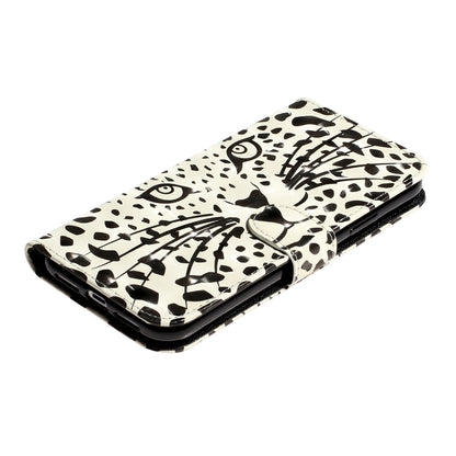 Light Spot Decor Pattern Printing Wallet Stand Leather Phone Case for iPhone X/XS 5.8 inch
