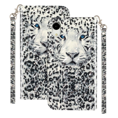 Light Spot Decor Pattern Printing Wallet Stand Leather Phone Shell for iPhone XR 6.1 inch
