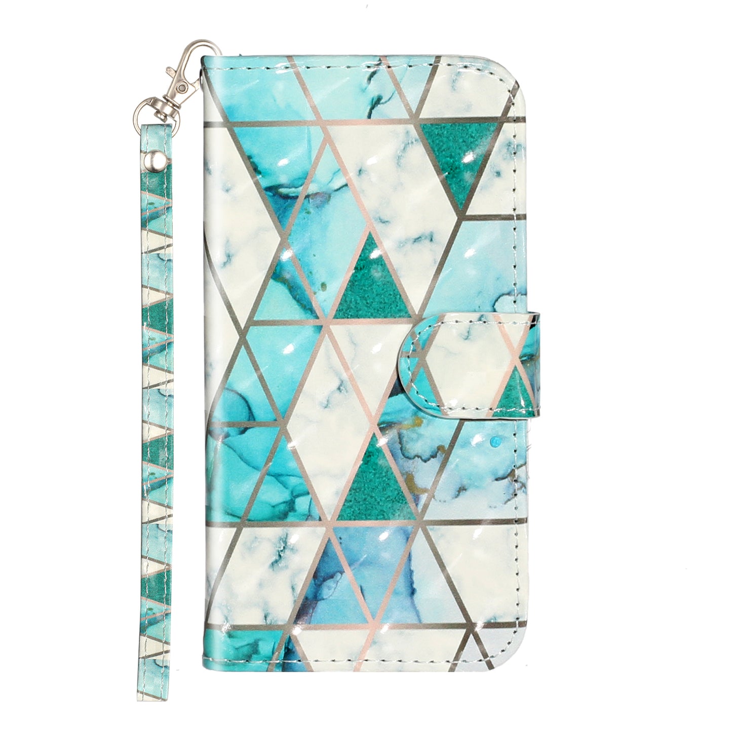 Light Spot Decor Pattern Printing Wallet Stand Flip Leather Case for iPhone 7/8/SE (2020)/SE (2022)