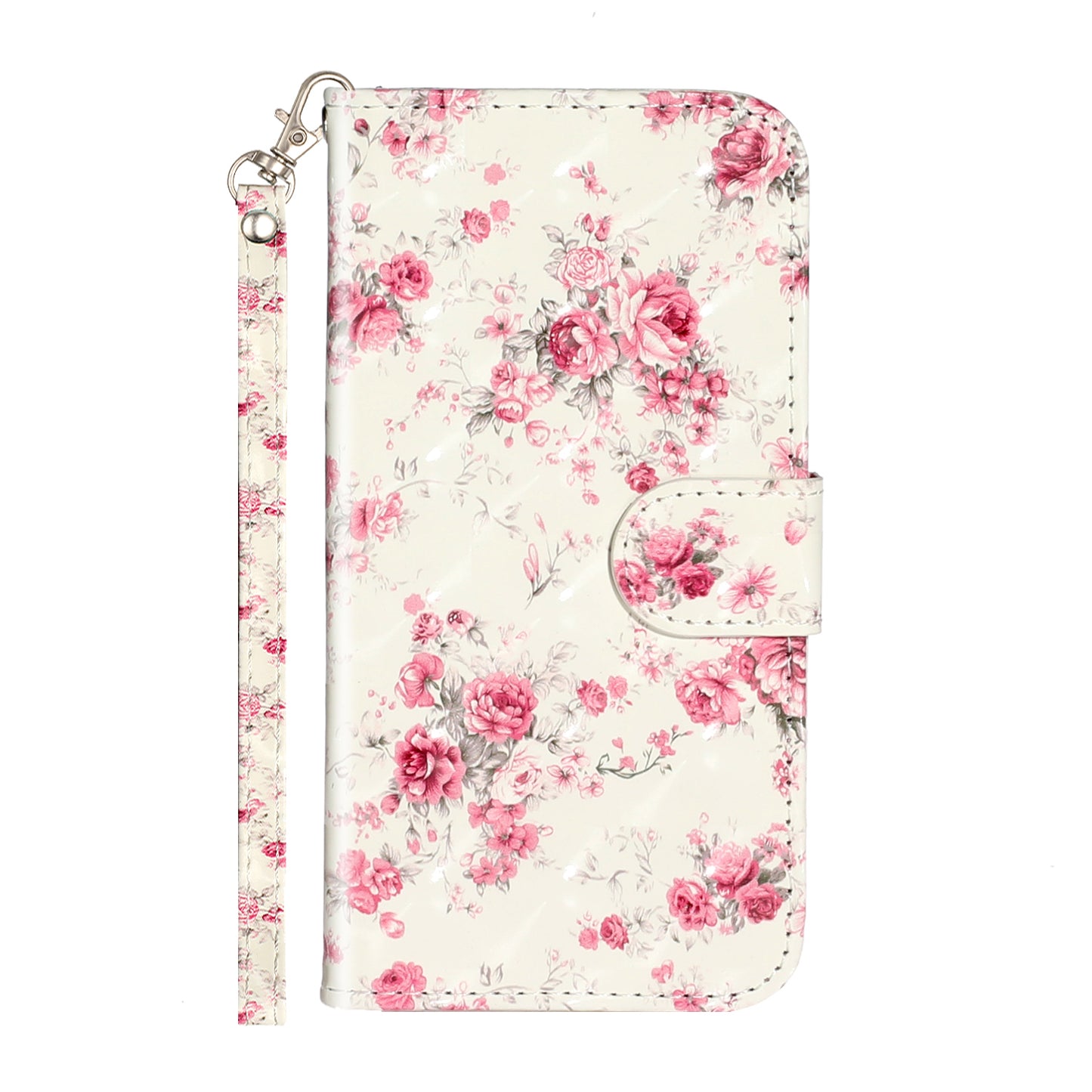 Light Spot Decor Pattern Printing Wallet Stand Flip Leather Case for iPhone 7/8/SE (2020)/SE (2022)