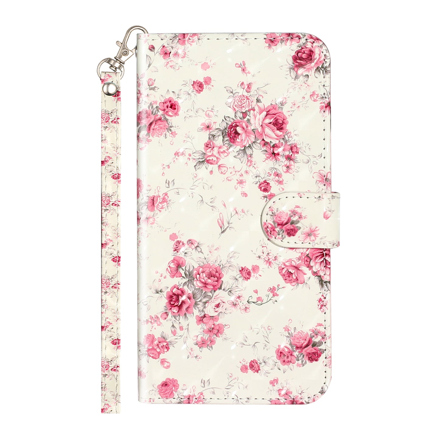 Light Spot Decor Pattern Printing Wallet Stand Leather Cover for iPhone 7 Plus/8 Plus 5.5 inch