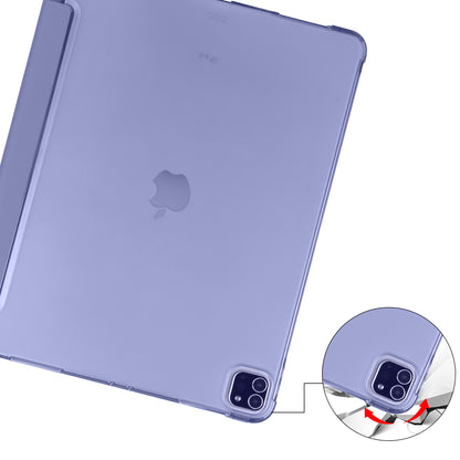 Tri-fold Stand Leather Smart Cover with Pen Slot for iPad Pro 11-inch (2020)/(2018)