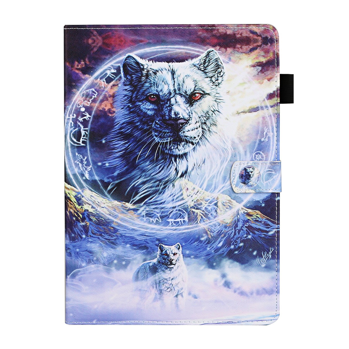 Pattern Printing Leather Card Slots Cover Case for iPad Pro 11-inch (2020)/(2018)