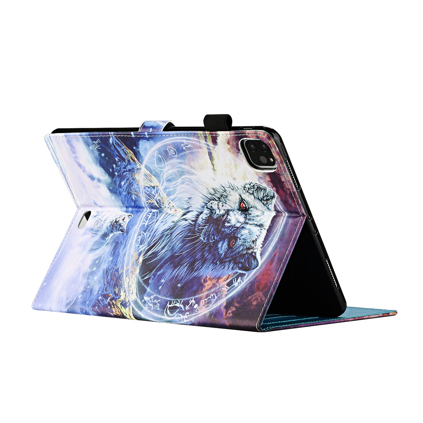 Pattern Printing Leather Card Slots Cover Case for iPad Pro 11-inch (2020)/(2018)