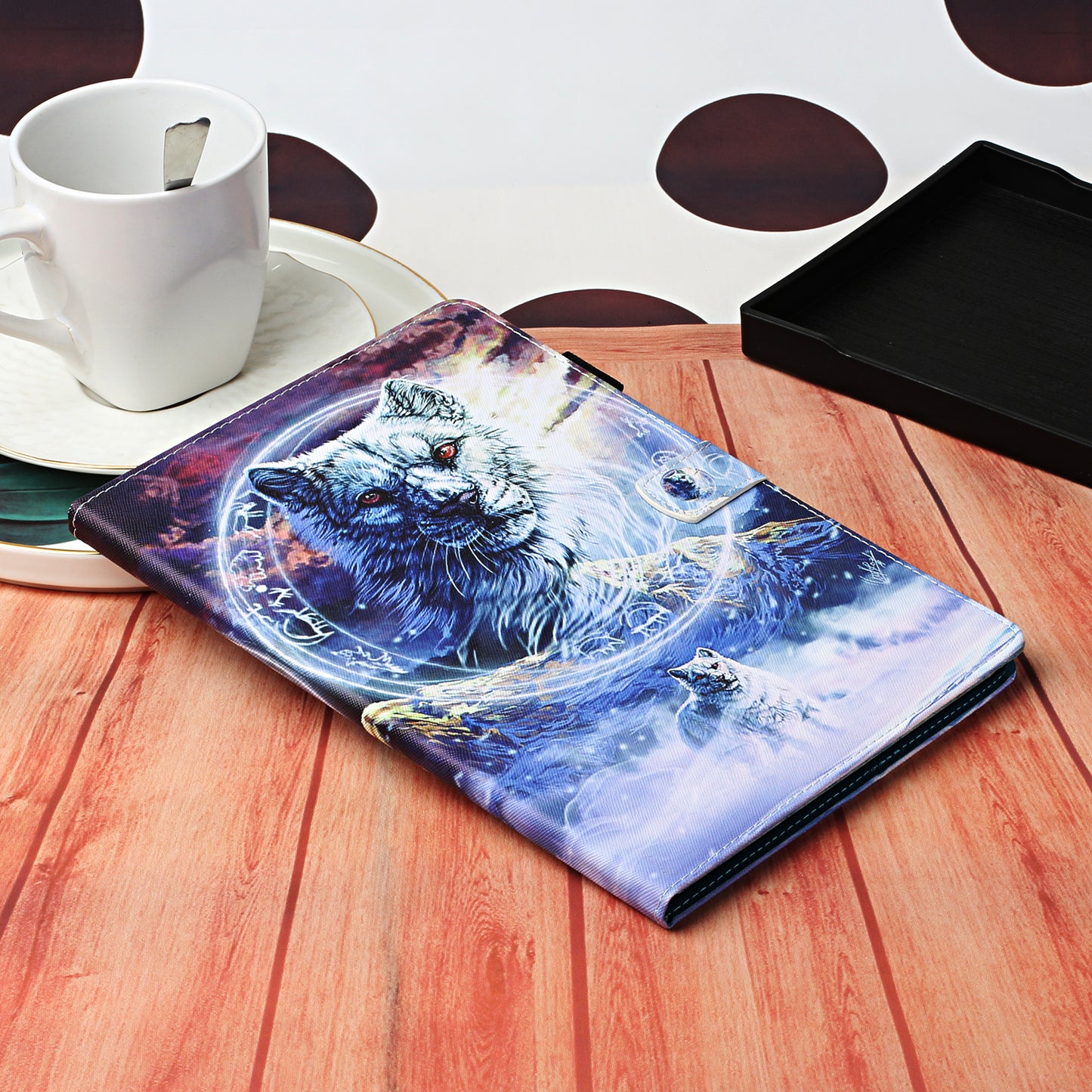 Pattern Printing Leather Card Slots Cover Case for iPad Pro 11-inch (2020)/(2018)