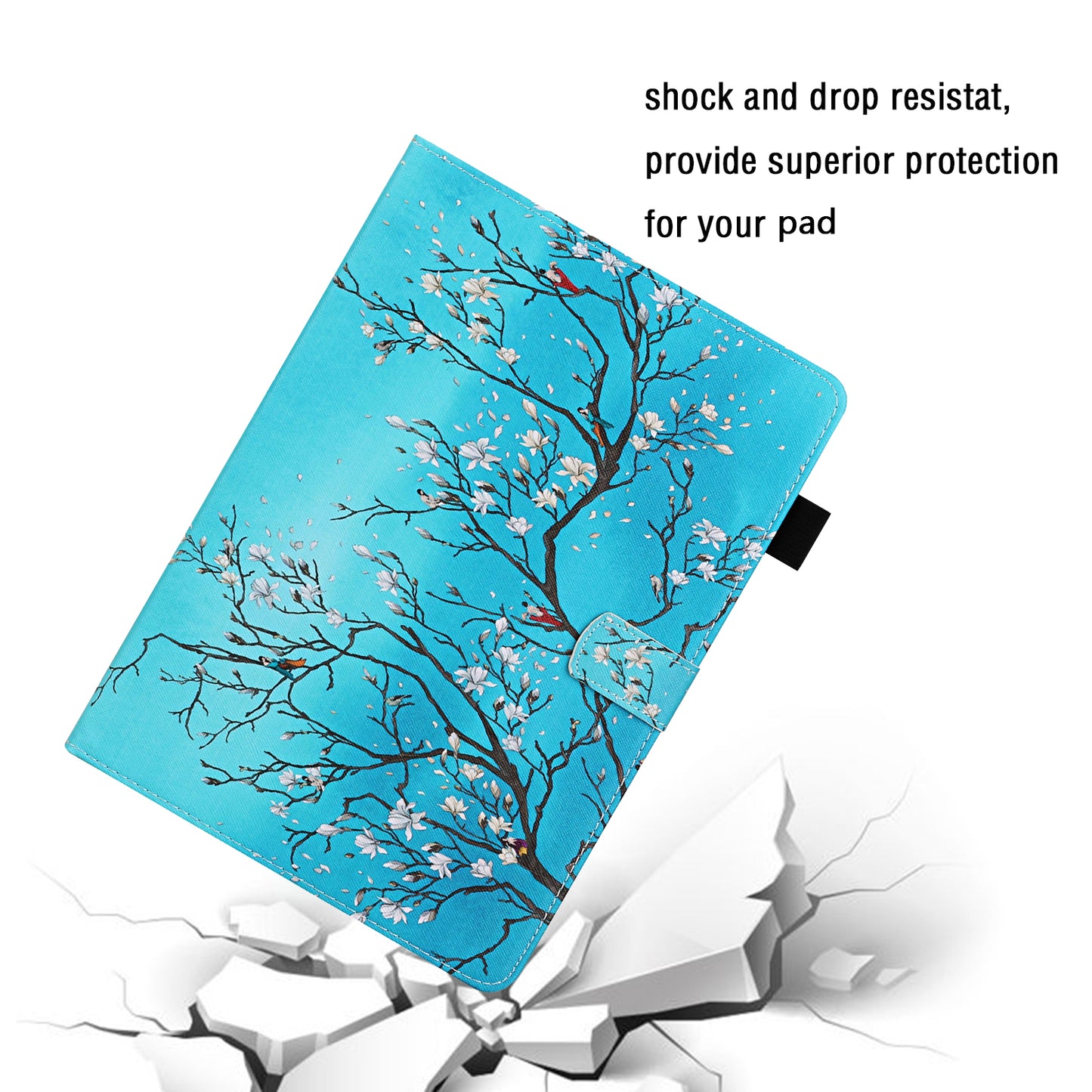 Pattern Printing Leather Card Slots Cover Case for iPad Pro 11-inch (2020)/(2018)