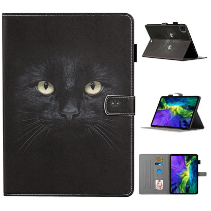 Pattern Printing Leather Card Slots Cover Case for iPad Pro 11-inch (2020)/(2018)