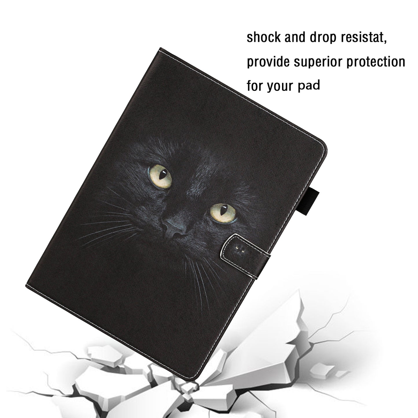 Pattern Printing Leather Card Slots Cover Case for iPad Pro 11-inch (2020)/(2018)