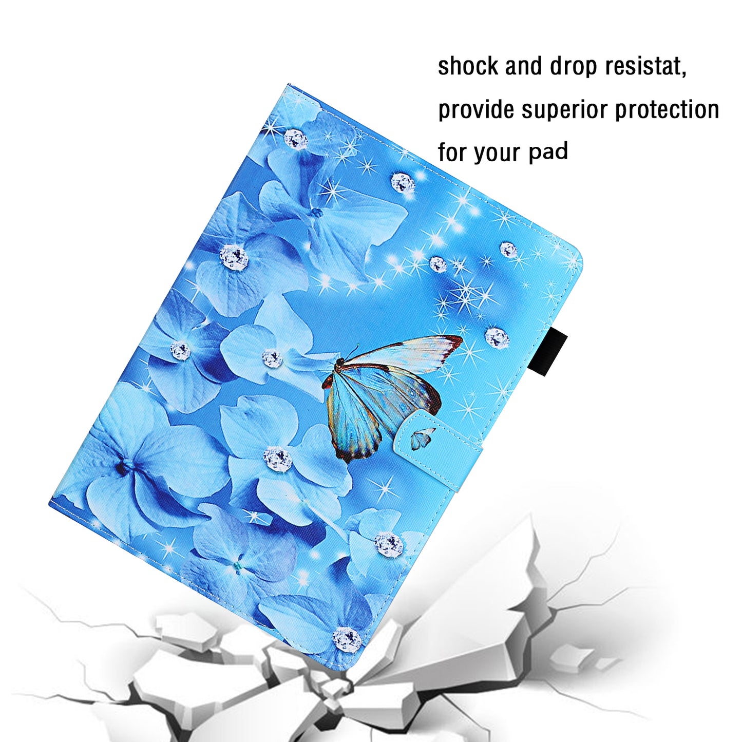 Pattern Printing Leather Card Slots Cover Case for iPad Pro 11-inch (2020)/(2018)