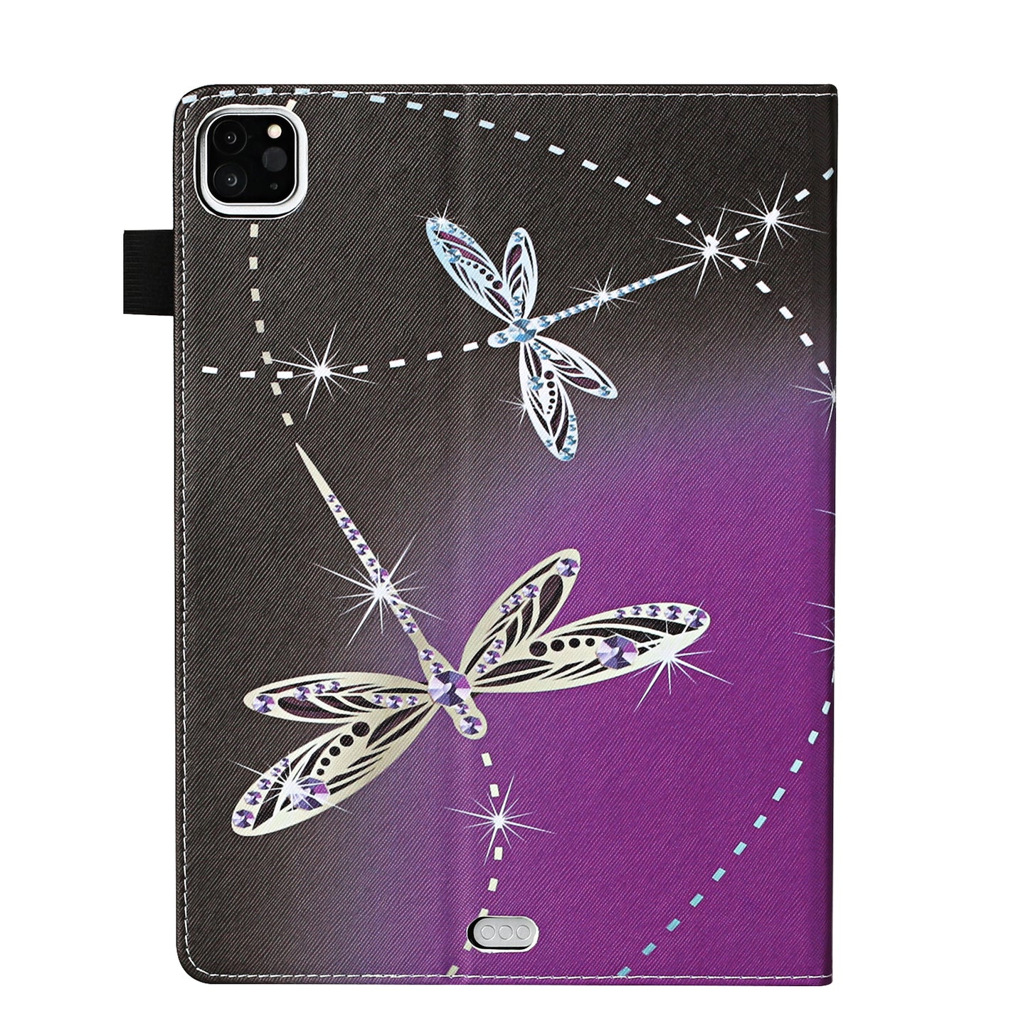 Pattern Printing Leather Card Slots Cover Case for iPad Pro 11-inch (2020)/(2018)