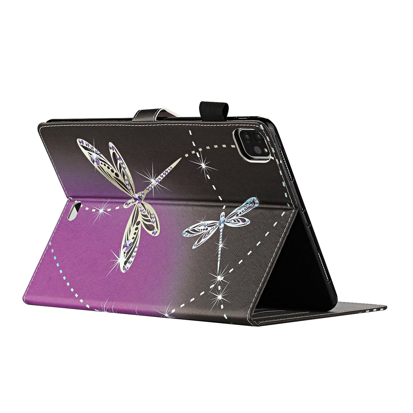 Pattern Printing Leather Card Slots Cover Case for iPad Pro 11-inch (2020)/(2018)