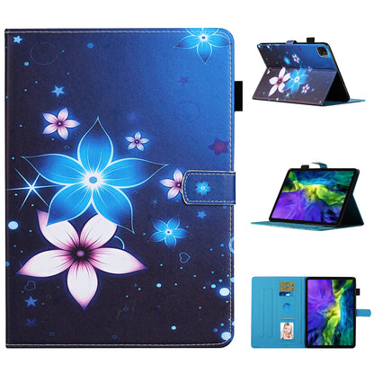 Pattern Printing Leather Card Slots Cover Case for iPad Pro 11-inch (2020)/(2018)