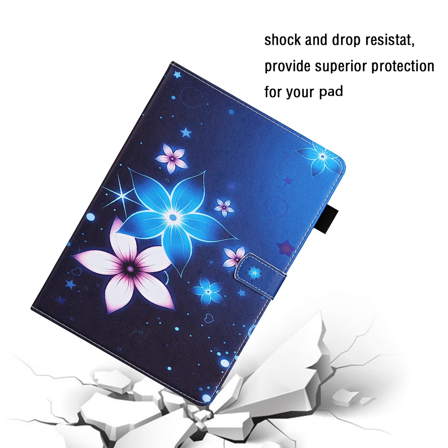Pattern Printing Leather Card Slots Cover Case for iPad Pro 11-inch (2020)/(2018)