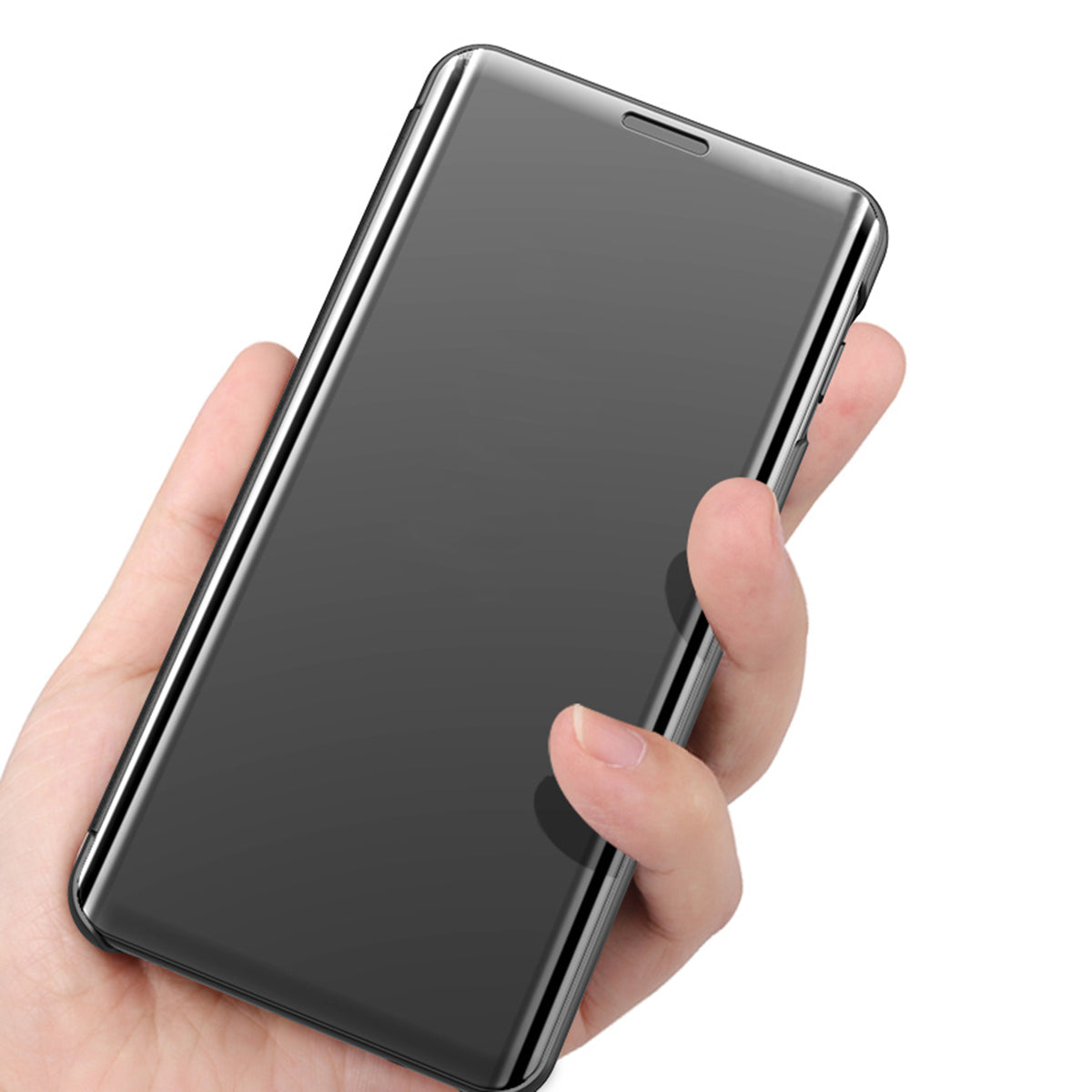 Mirror Surface Cover Leather Case for iPhone 12 Pro/iPhone 12