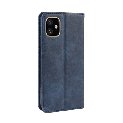Auto-absorbed Retro PU Leather Cover for iPhone 12 Pro Max 6.7 inch