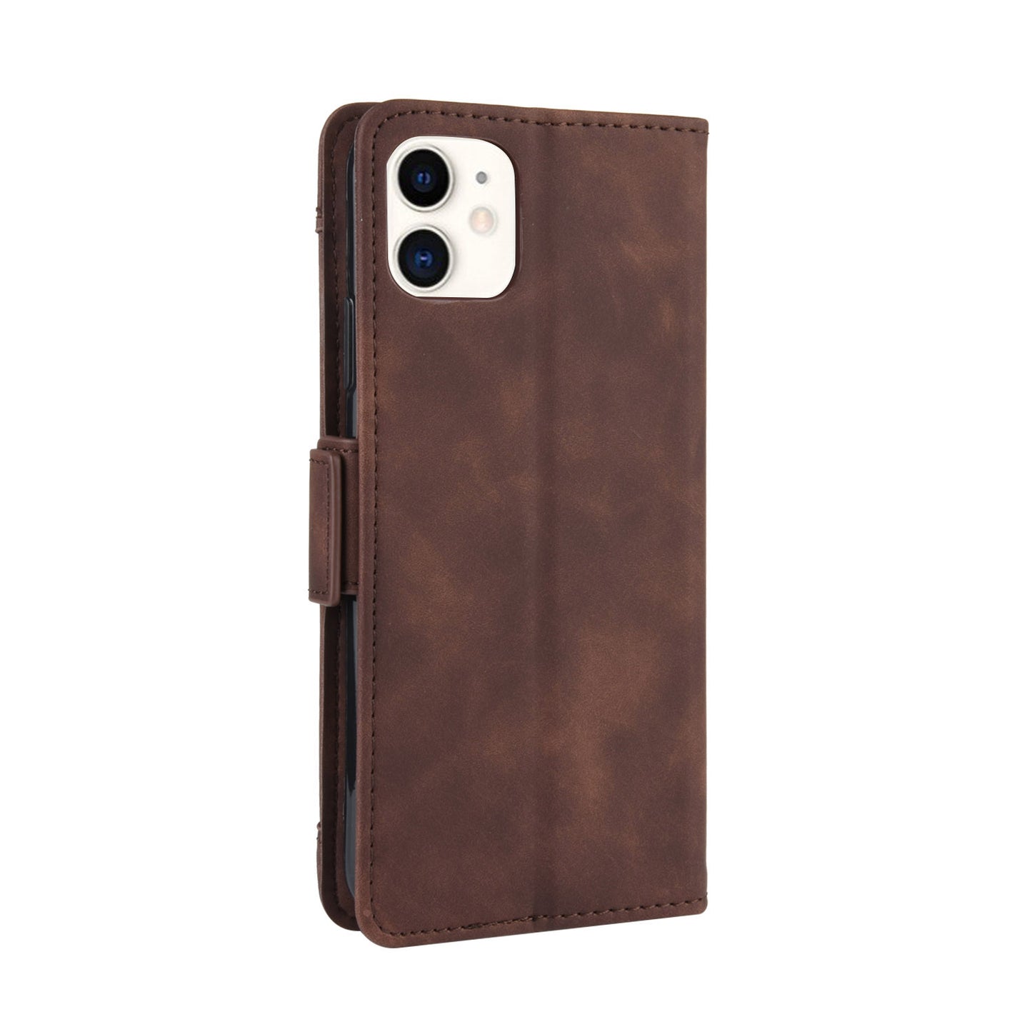 Leather Phone Unique Case with Multiple Card Slots for iPhone 12 Pro Max 6.7 inch