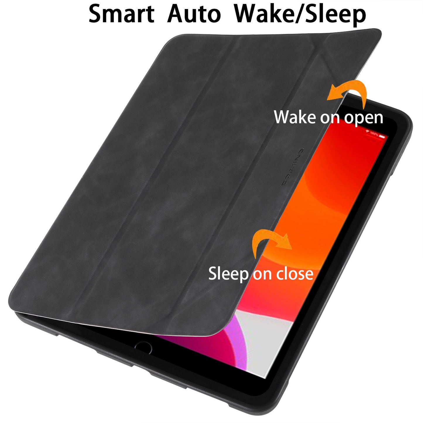 DG.MING See Series Case Auto Wake & Sleep Leather Shell for iPad 10.2 (2021)/(2020)/(2019)