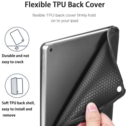 DG.MING See Series Case Auto Wake & Sleep Leather Shell for iPad 10.2 (2021)/(2020)/(2019)