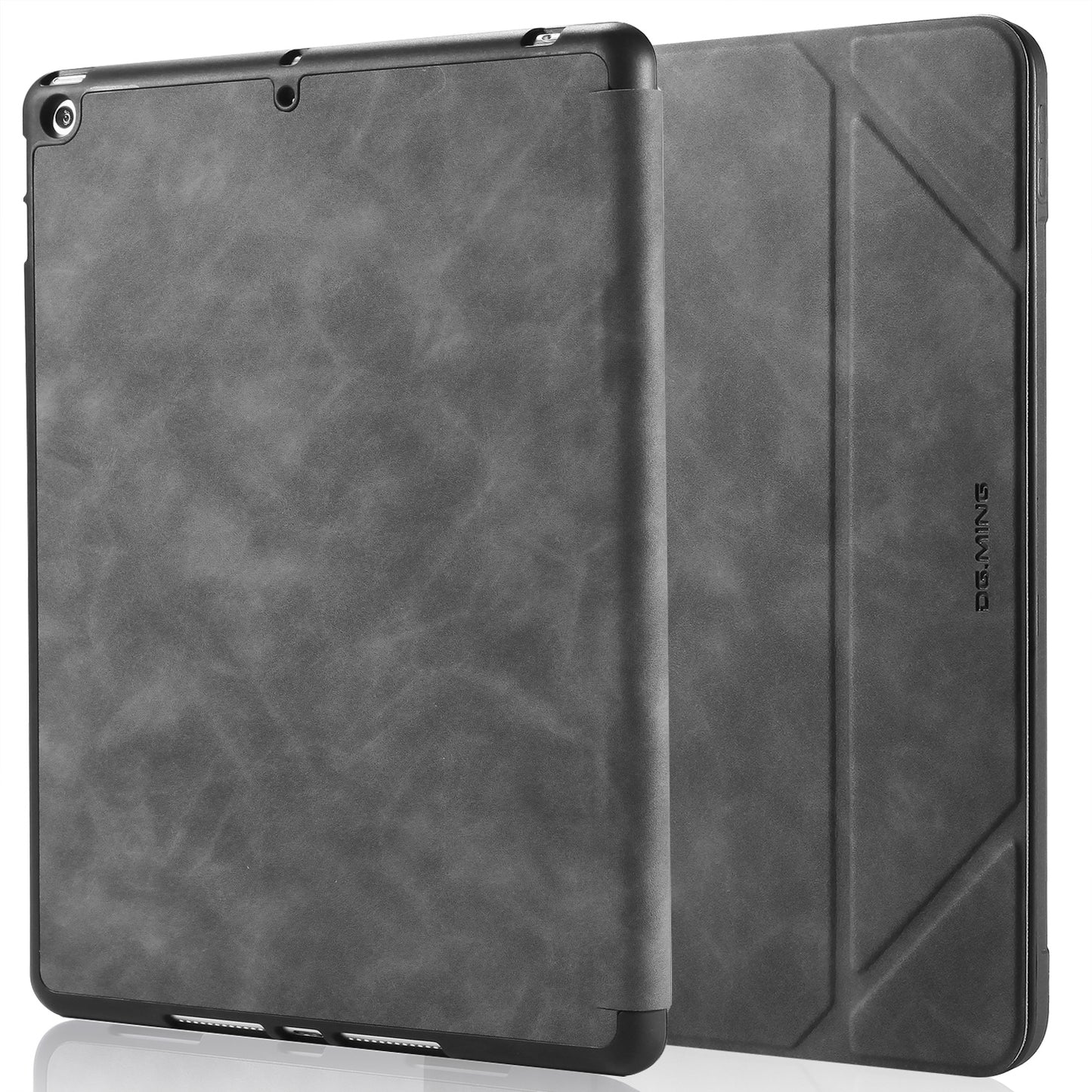 DG.MING See Series Case Auto Wake & Sleep Leather Shell for iPad 10.2 (2021)/(2020)/(2019)