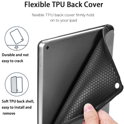DG.MING See Series Case Auto Wake & Sleep Leather Shell for iPad 10.2 (2021)/(2020)/(2019)