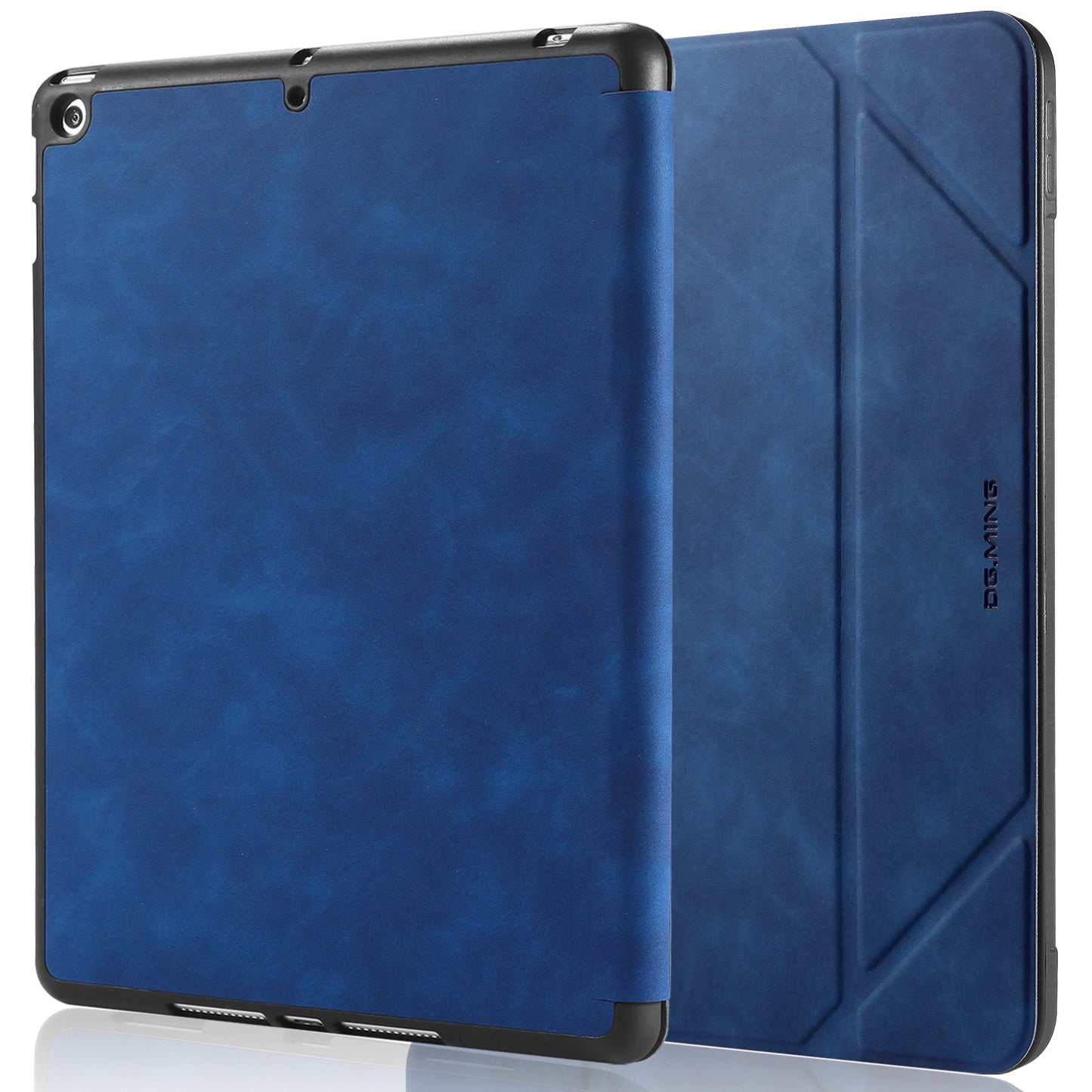 DG.MING See Series Case Auto Wake & Sleep Leather Shell for iPad 10.2 (2021)/(2020)/(2019)