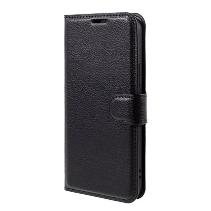 Litchi Surface Shell Leather Case with Stand for iPhone 12 Pro/12 Mobile Phone Accessories