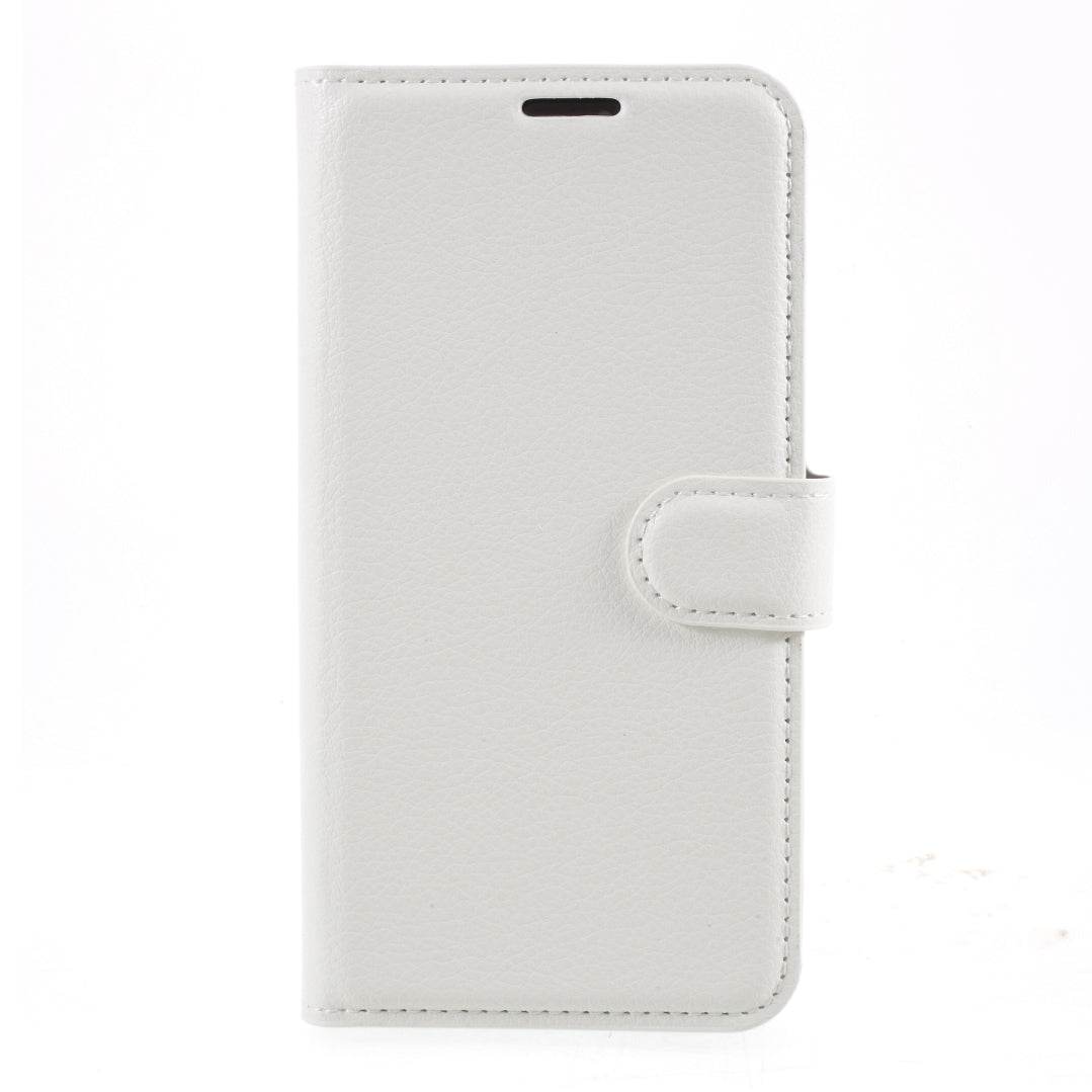 Litchi Surface Shell Leather Case with Stand for iPhone 12 Pro/12 Mobile Phone Accessories
