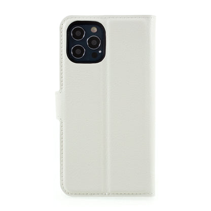 Litchi Surface Shell Leather Case with Stand for iPhone 12 Pro/12 Mobile Phone Accessories