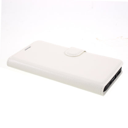 Litchi Surface Shell Leather Case with Stand for iPhone 12 Pro/12 Mobile Phone Accessories