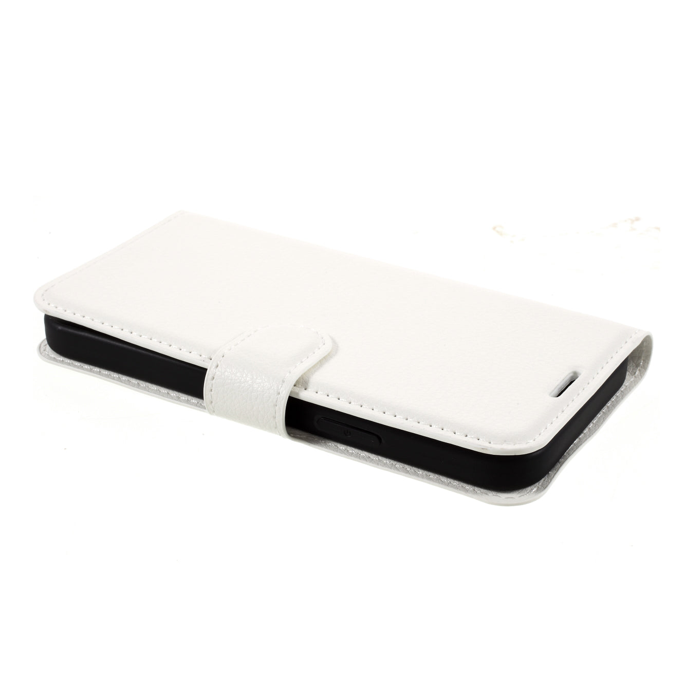 Litchi Surface Shell Leather Case with Stand for iPhone 12 Pro/12 Mobile Phone Accessories