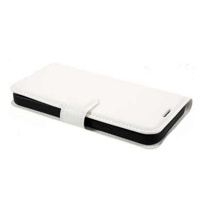 Litchi Surface Shell Leather Case with Stand for iPhone 12 Pro/12 Mobile Phone Accessories