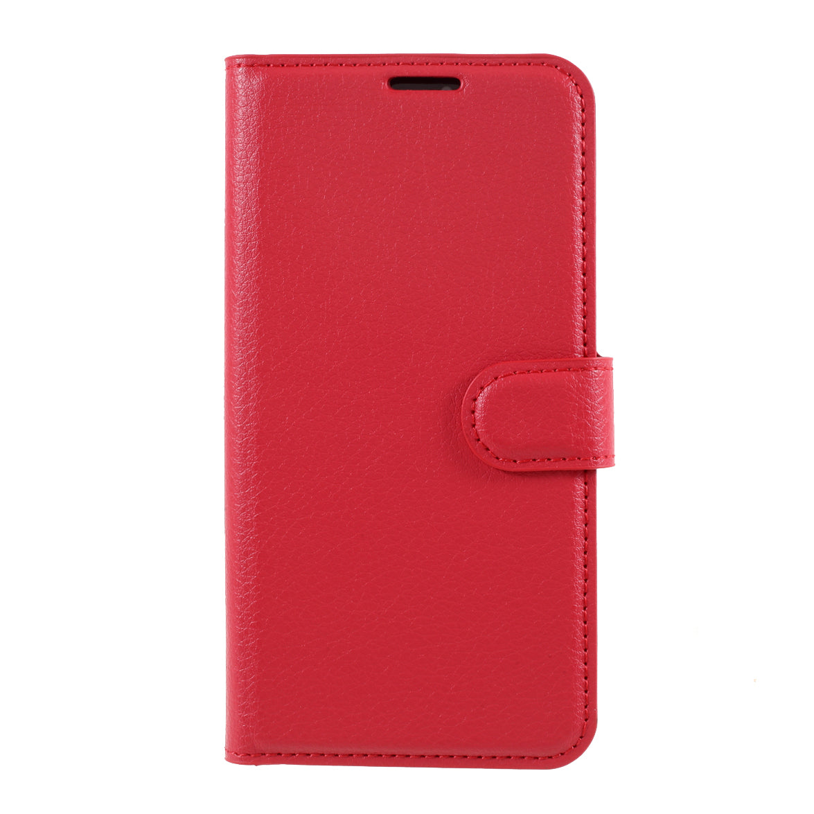 Litchi Surface Shell Leather Case with Stand for iPhone 12 Pro/12 Mobile Phone Accessories