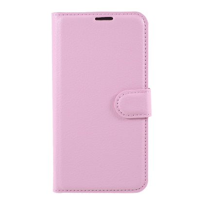 Litchi Surface Shell Leather Case with Stand for iPhone 12 Pro/12 Mobile Phone Accessories
