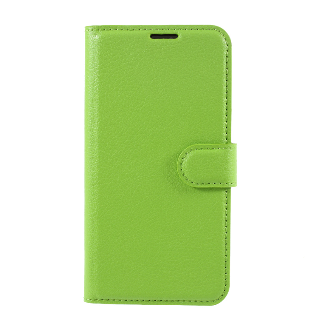 Litchi Surface Shell Leather Case with Stand for iPhone 12 Pro/12 Mobile Phone Accessories