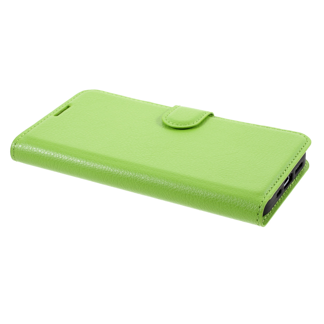 Litchi Surface Shell Leather Case with Stand for iPhone 12 Pro/12 Mobile Phone Accessories