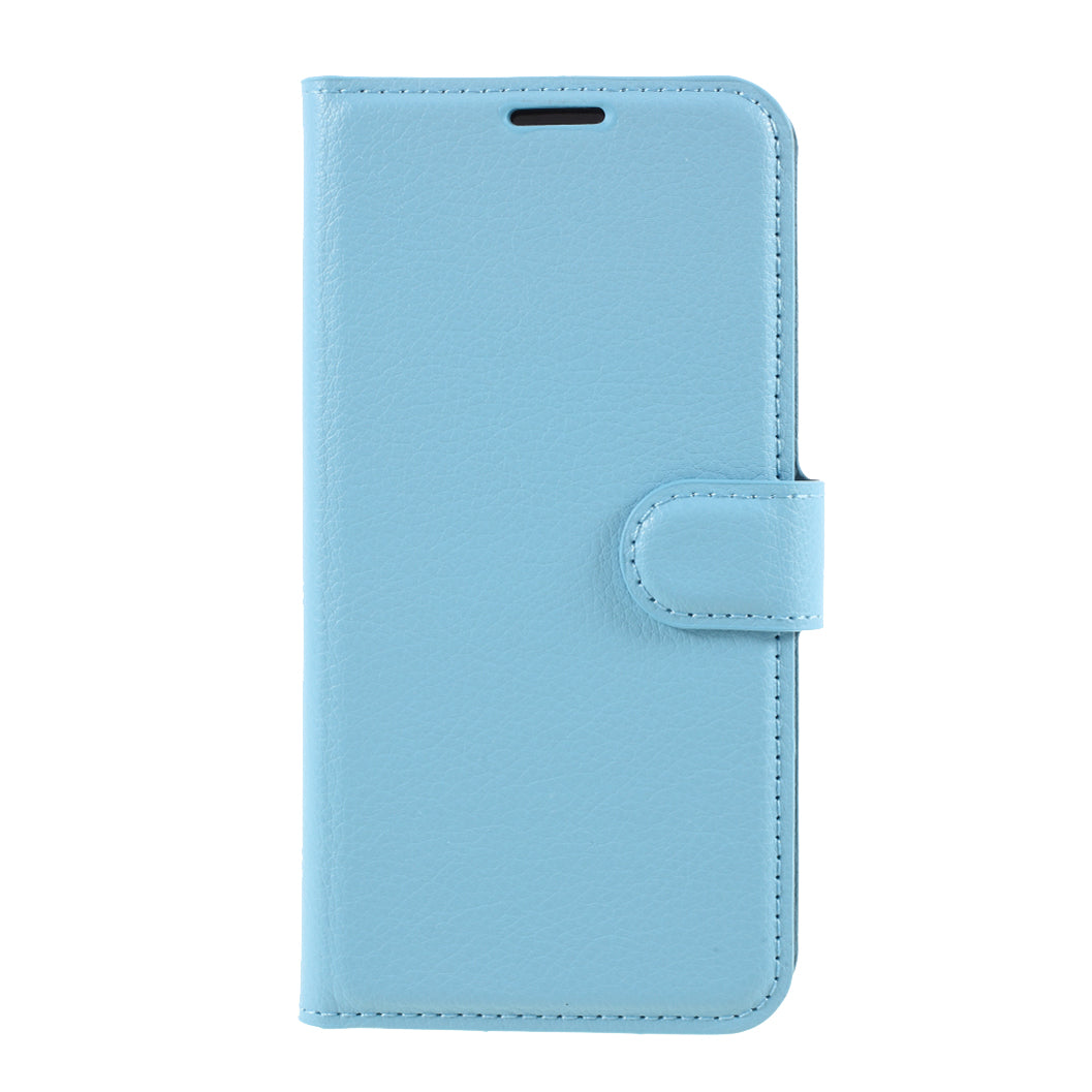 Litchi Surface Shell Leather Case with Stand for iPhone 12 Pro/12 Mobile Phone Accessories