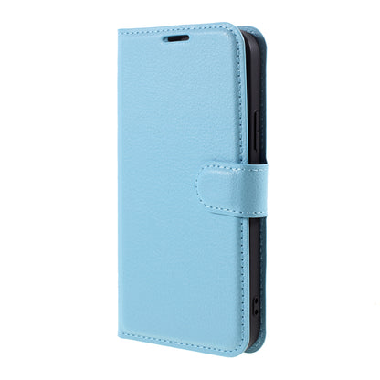 Litchi Surface Shell Leather Case with Stand for iPhone 12 Pro/12 Mobile Phone Accessories