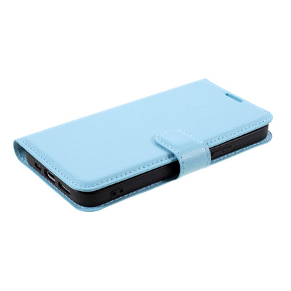 Litchi Surface Shell Leather Case with Stand for iPhone 12 Pro/12 Mobile Phone Accessories