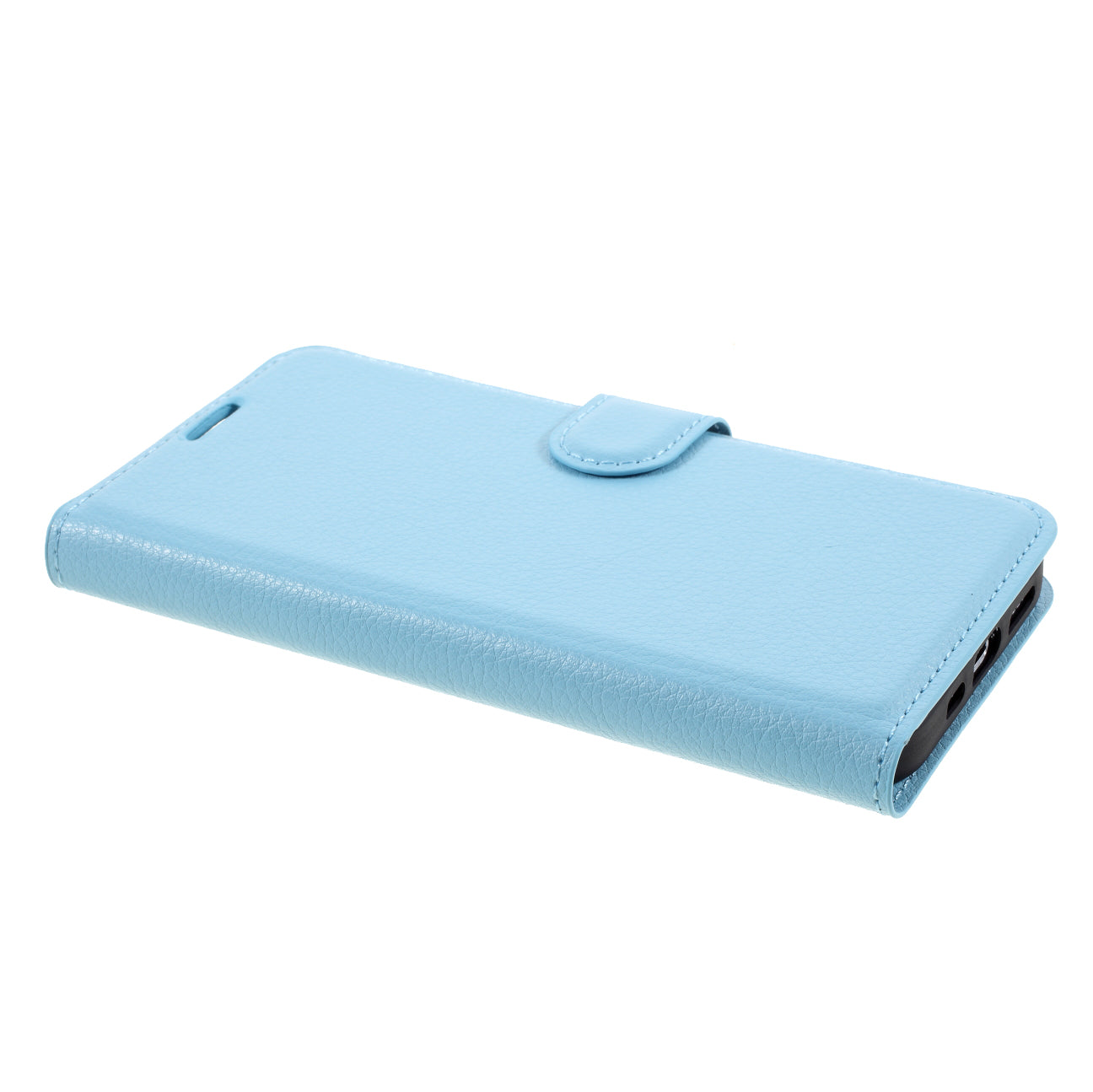 Litchi Surface Shell Leather Case with Stand for iPhone 12 Pro/12 Mobile Phone Accessories