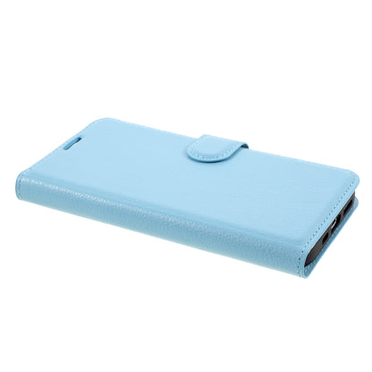 Litchi Surface Shell Leather Case with Stand for iPhone 12 Pro/12 Mobile Phone Accessories