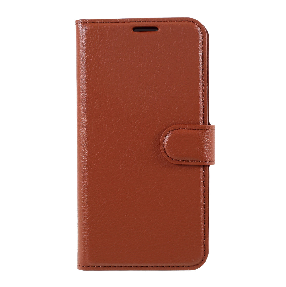 Litchi Surface Shell Leather Case with Stand for iPhone 12 Pro/12 Mobile Phone Accessories