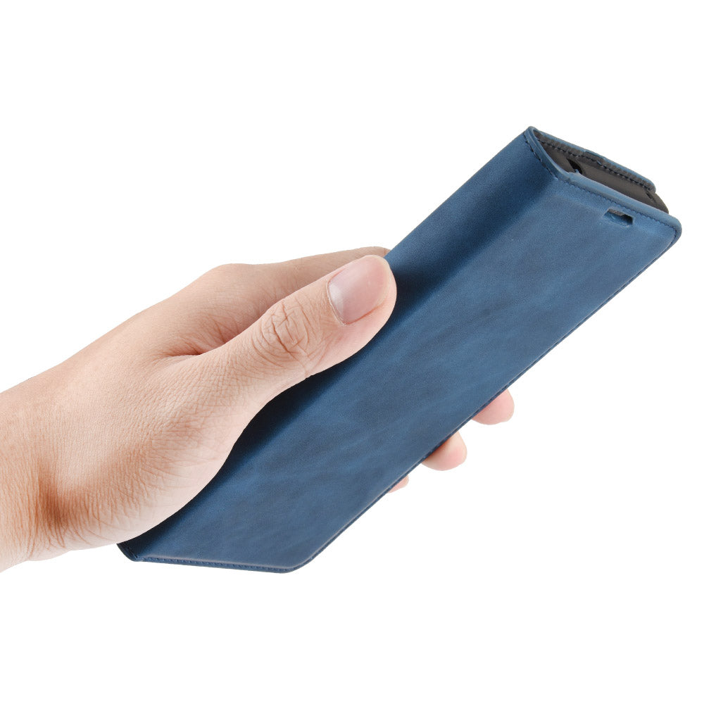 Silky Touch Leather Shell Wallet Stand Case for iPhone 12