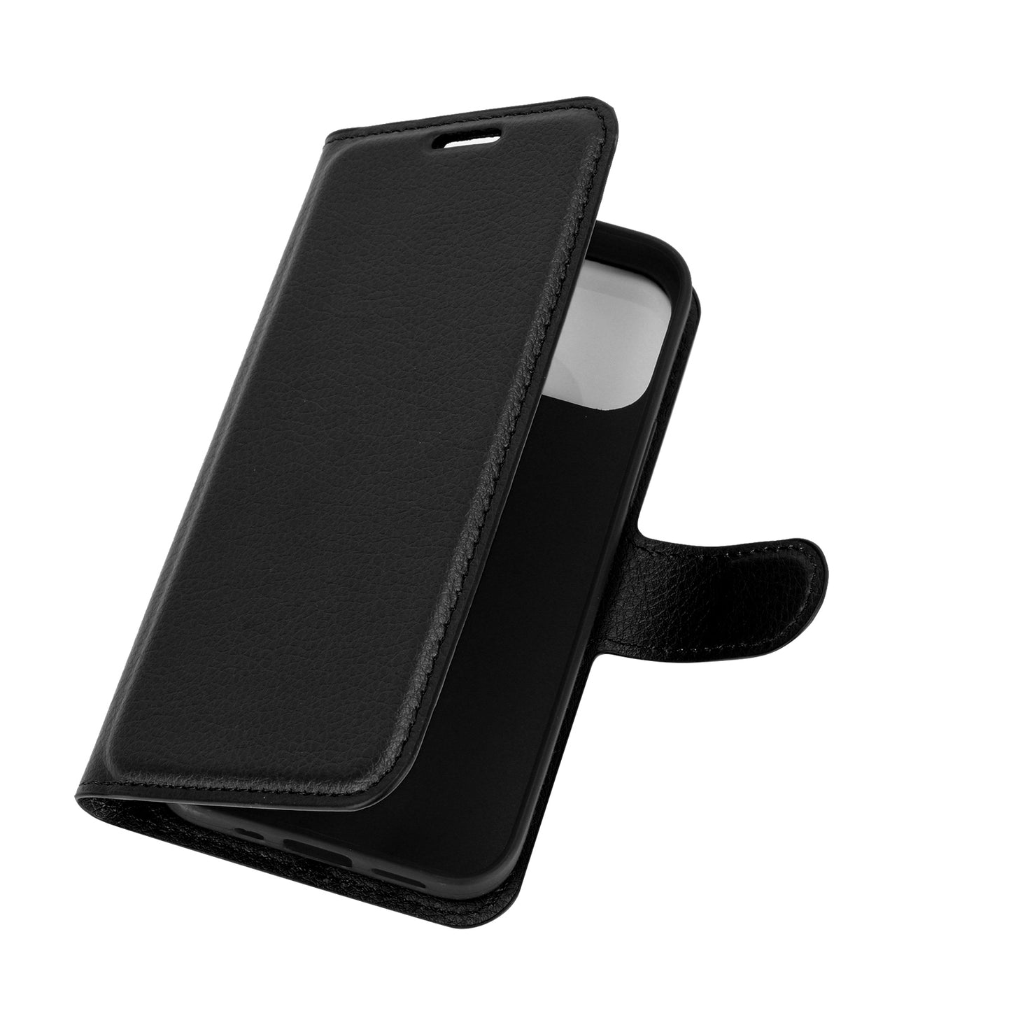 Litchi Texture Wallet Stand Leather Phone Cover for iPhone 12 mini Mobile Phone Accessories