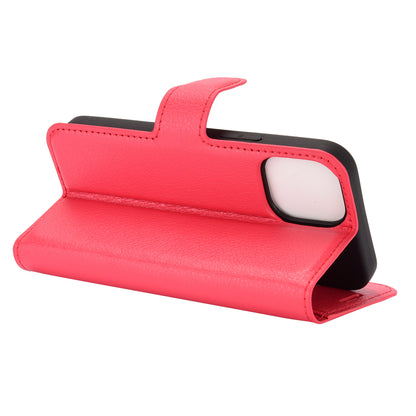 Litchi Texture Wallet Stand Leather Phone Cover for iPhone 12 mini Mobile Phone Accessories