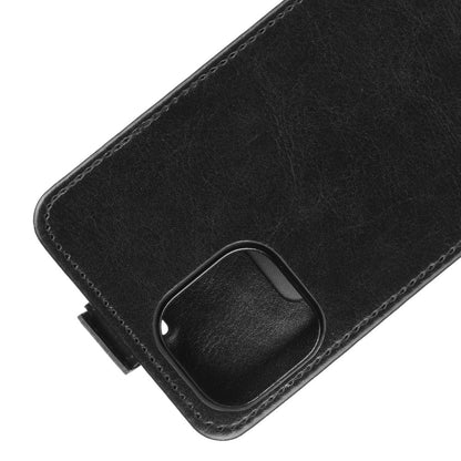 Vertical Flip Crazy Horse Leather Cell Phone Case for iPhone 12 mini