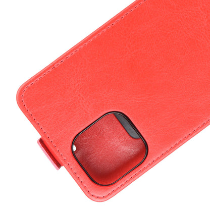 Vertical Flip Crazy Horse Leather Cell Phone Case for iPhone 12 mini