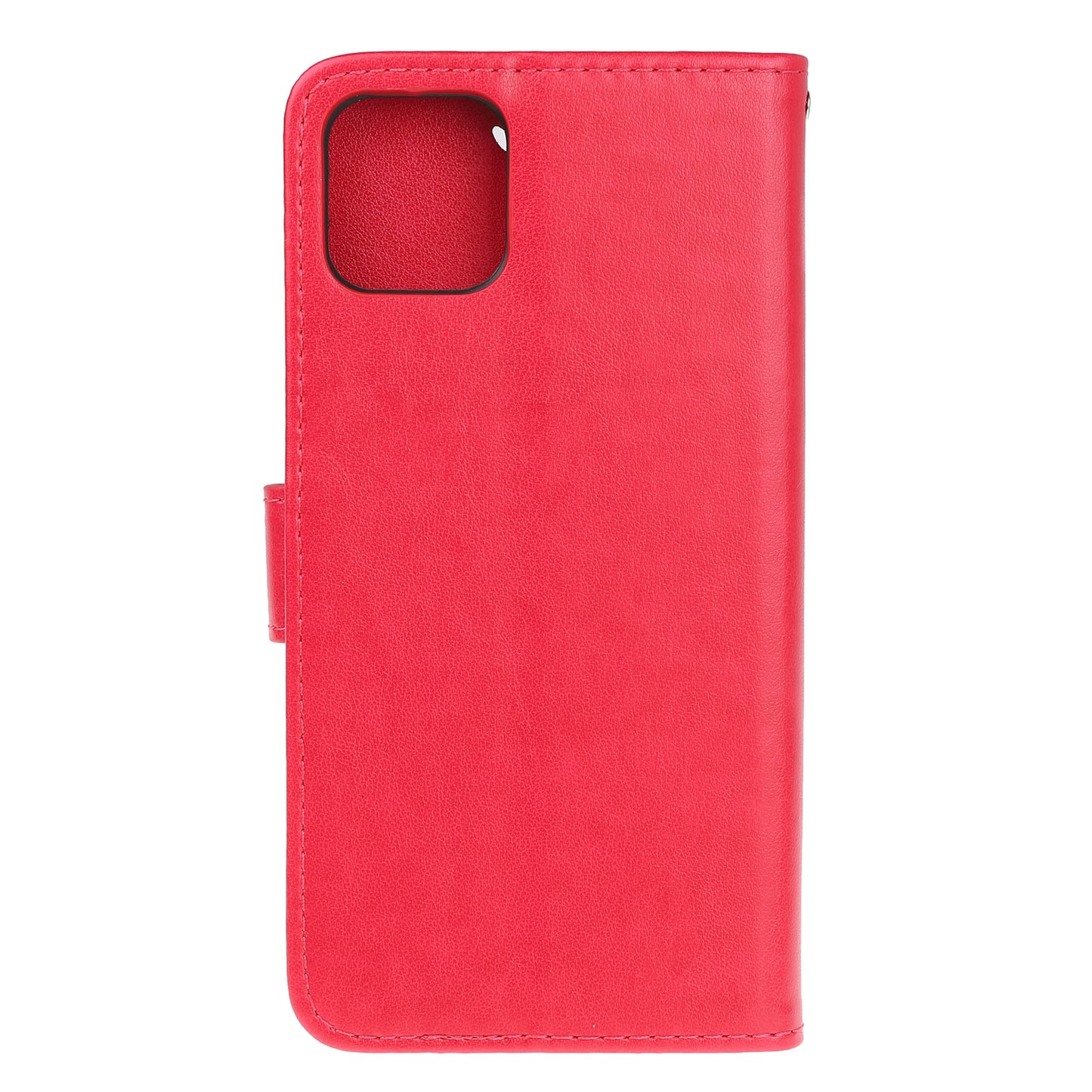 Imprint Butterfly Flower Wallet Leather Protective Case for iPhone 12 mini