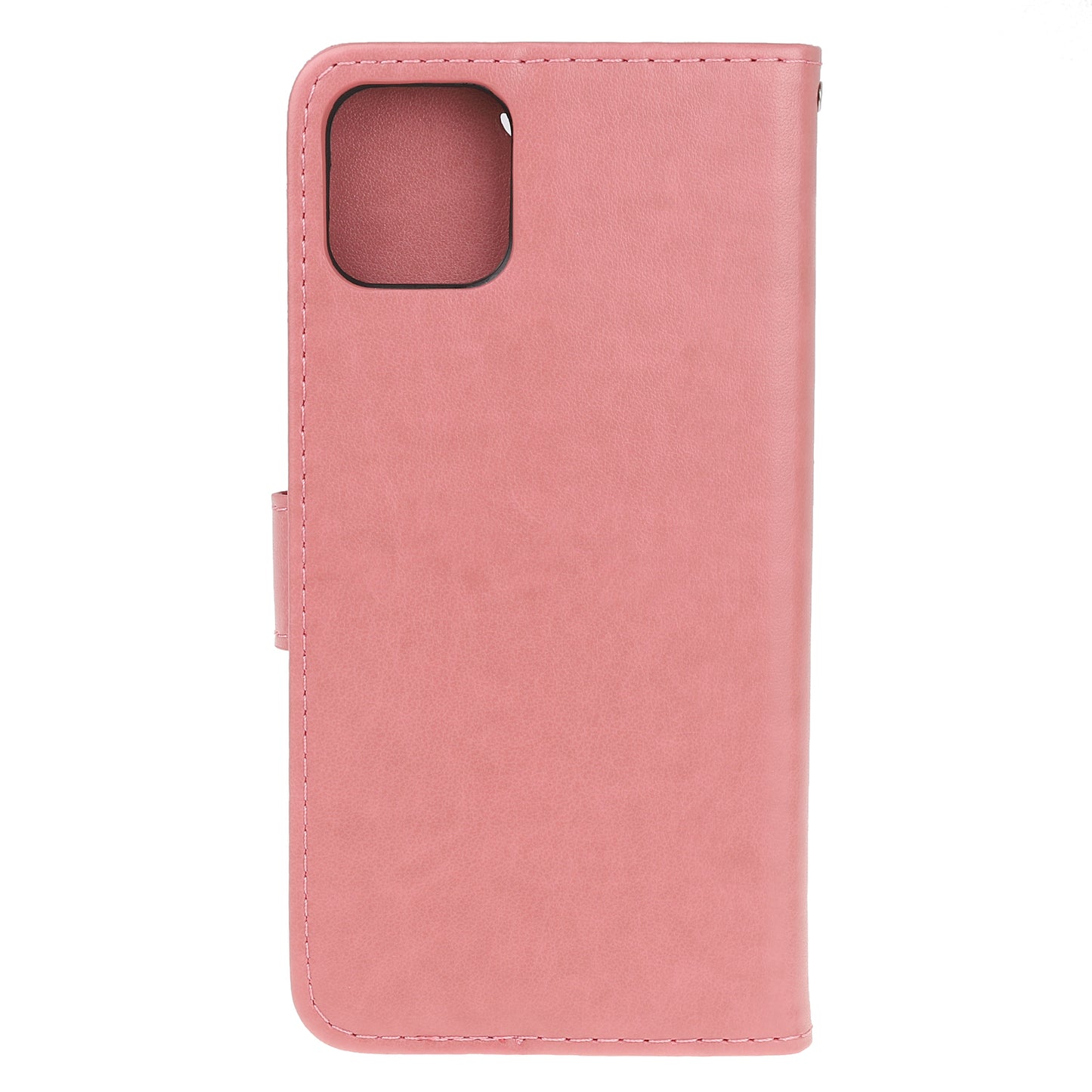 Imprint Butterfly Flower Wallet Leather Protective Case for iPhone 12 mini