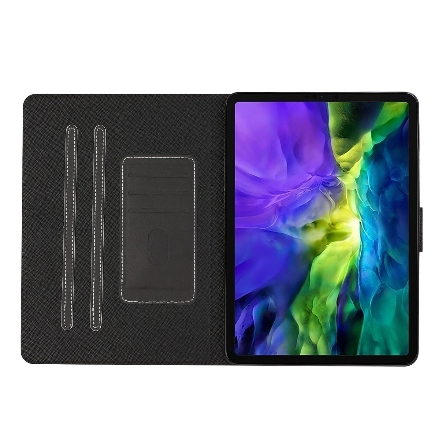 Auto Wake Sleep Stand Smart Leather Tablet Cover for iPad Air (2020)/Air (2022)/Pro 11-inch (2020) (2018)