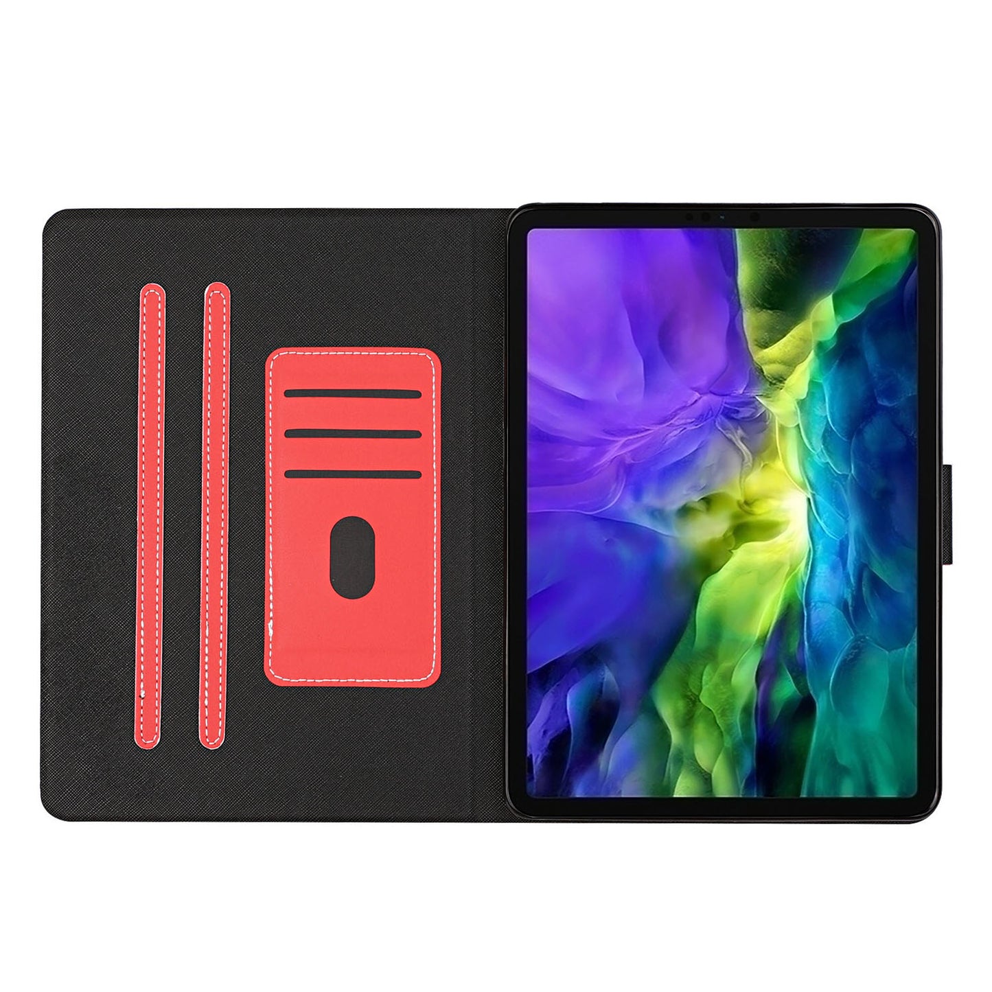 Auto Wake Sleep Stand Smart Leather Tablet Cover for iPad Air (2020)/Air (2022)/Pro 11-inch (2020) (2018)